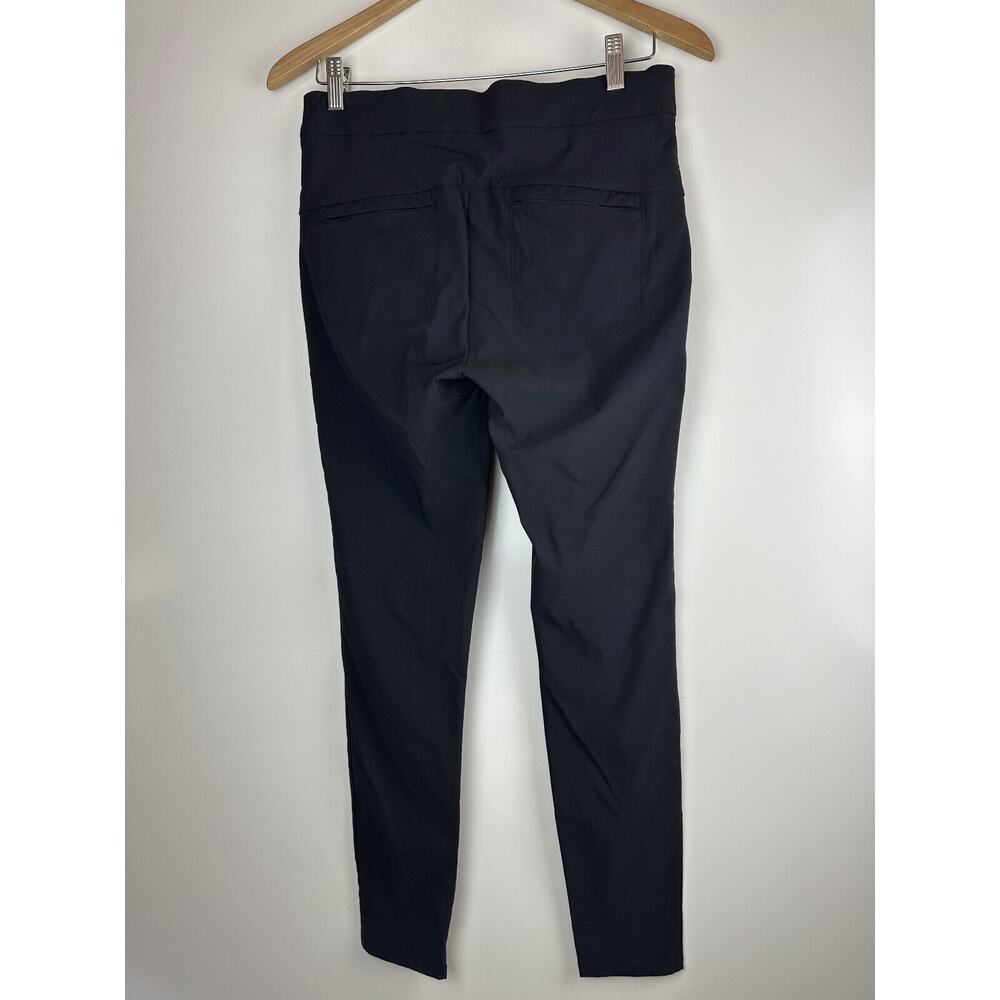 Athleta Wander Stash Skinny Pants Black Nylon Stretch Slim Fit Women's Size 4 - Picture 10 of 12